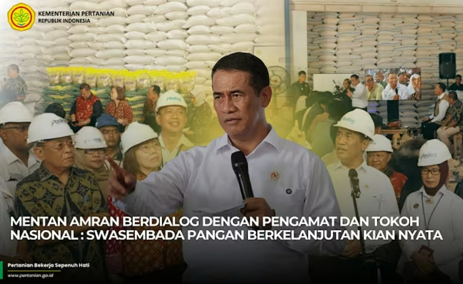 Swasembada Pangan Berkelanjutan Kian Nyata